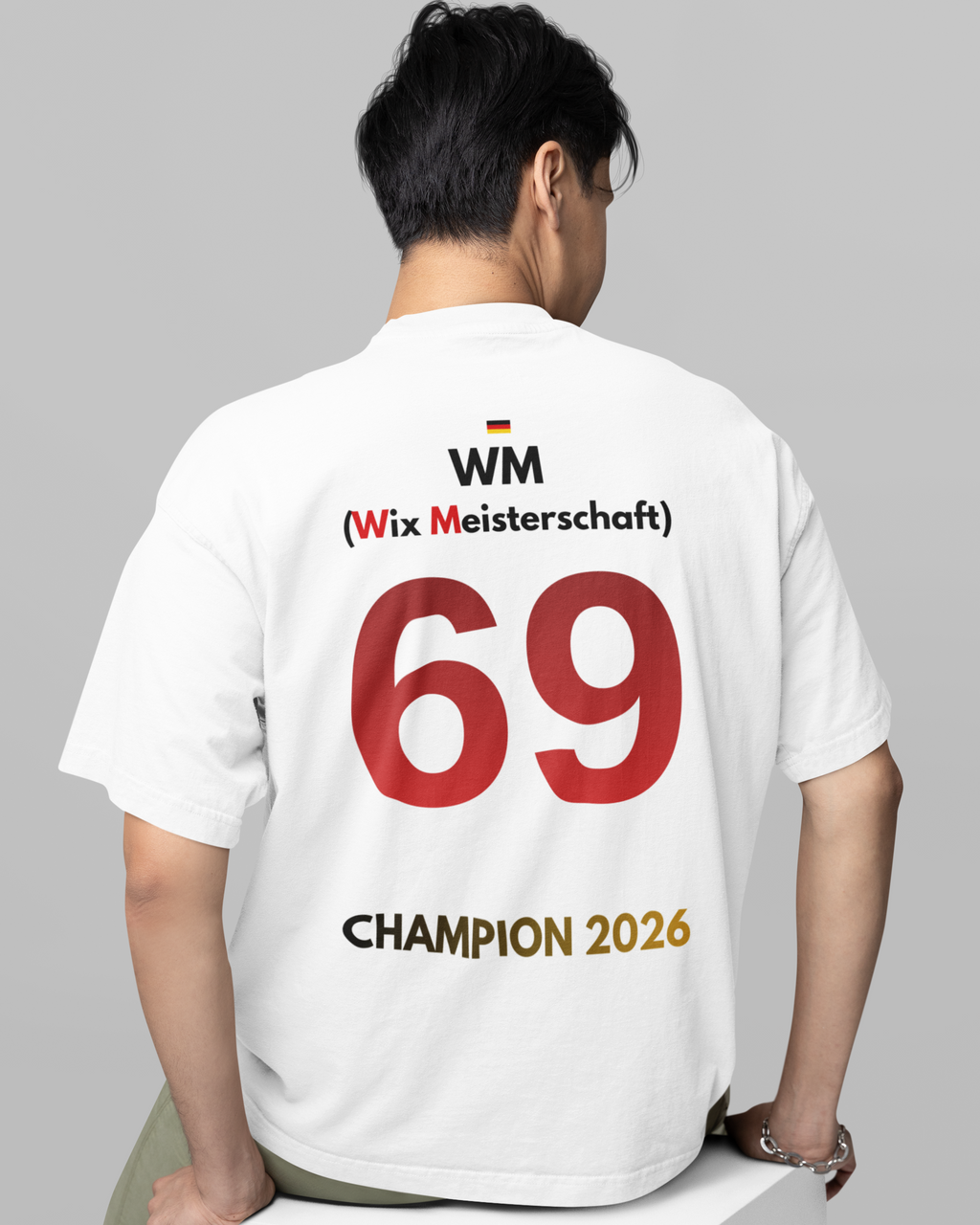 Wix Meister Backprint - Oversized Shirt Premium