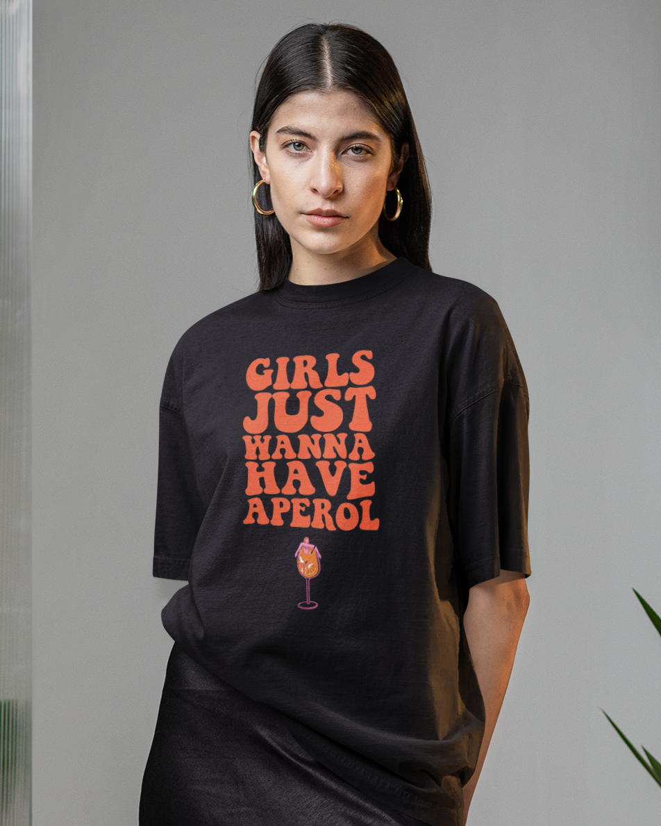 Girls wanna Aperol - Oversized Shirt Premium
