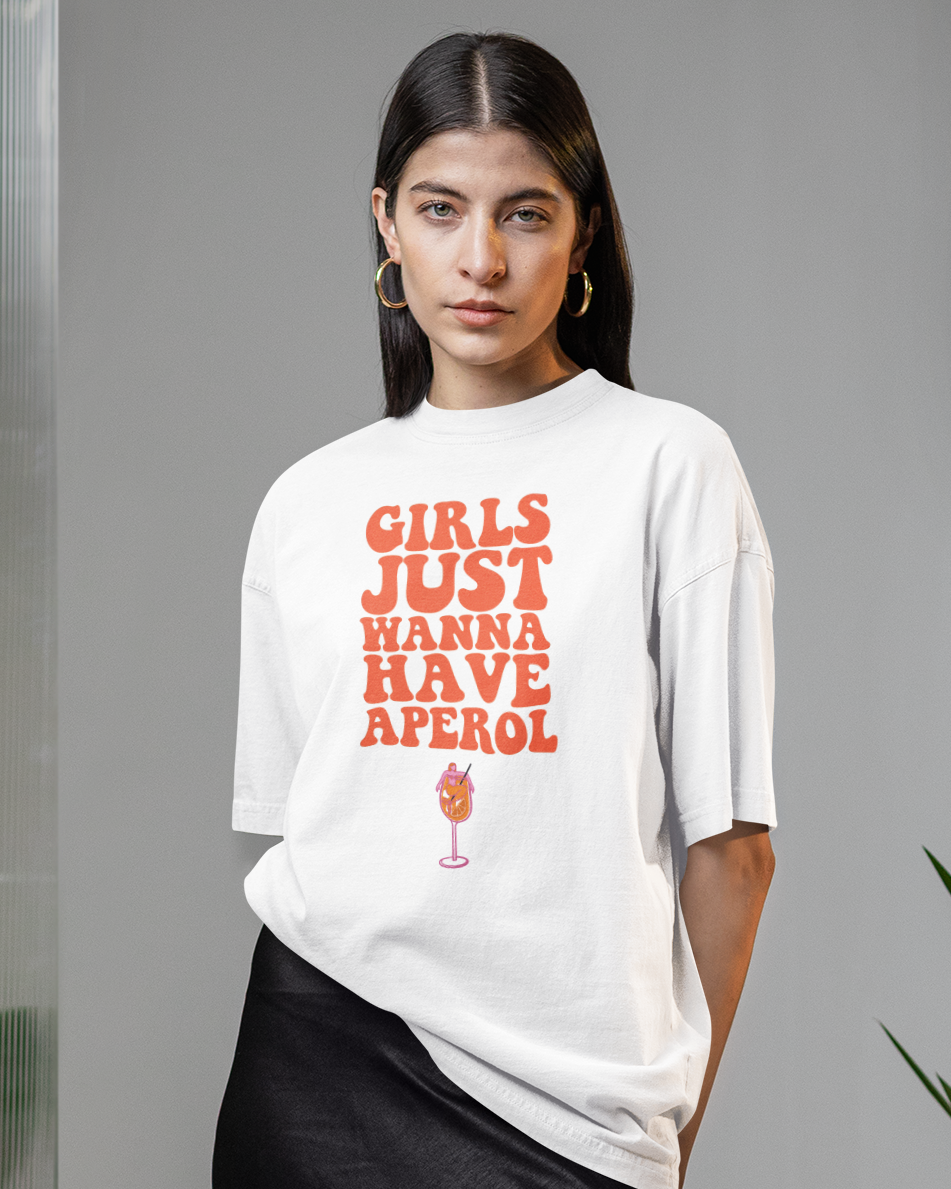 Girls wanna Aperol - Oversized Shirt Premium