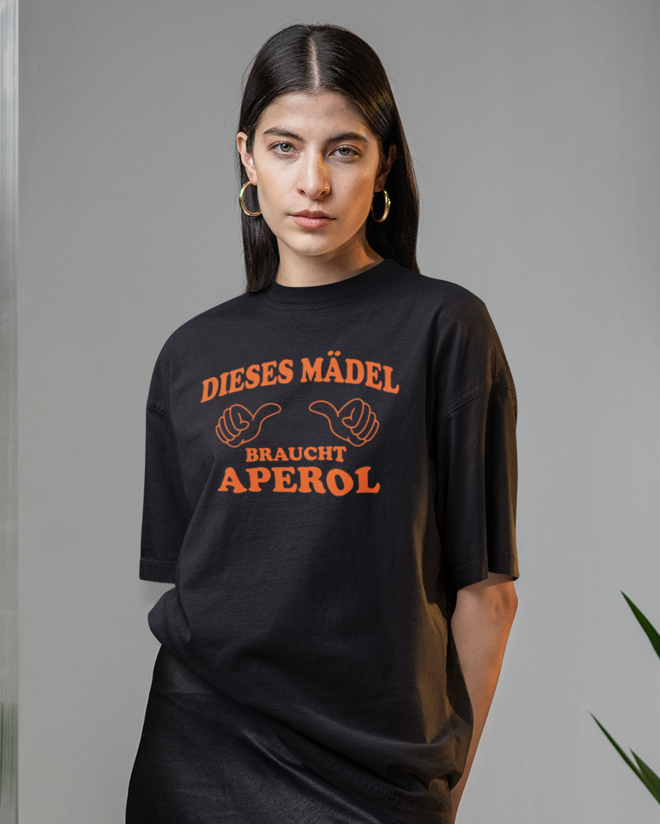Braucht Aperol - Oversized Shirt Premium