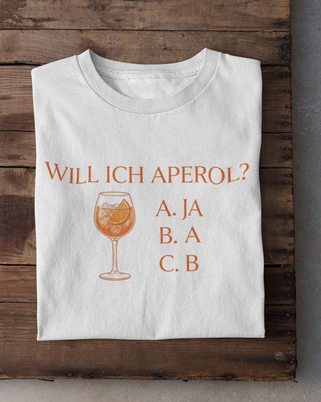 WILL ICH APEROL? - Oversized Shirt Premium